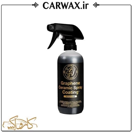 اسپری نانو سرامیک بدنه خودرو گرافین ادونس آدامز Adams Graphene Advanced Ceramic Coating Spray