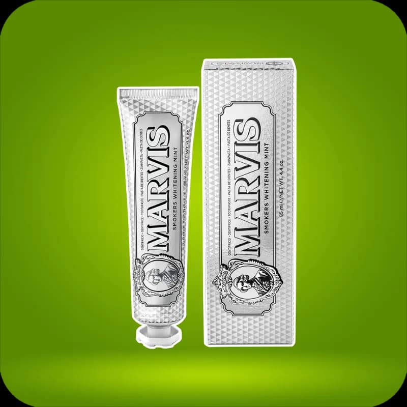 خمیردندان سفیدکننده نعنایی مارویس مدل Smokers