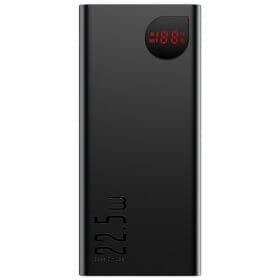 پاوربانک ۲۰,۰۰۰ میلیآمپر ۲۲.۵ واتی بیسوس مدل Baseus Adaman metal Digital Display PPAD0001