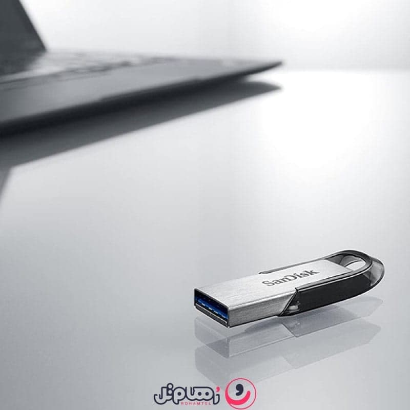 فلش مموری سن دیسک مدل SanDisk Ultra Flair با ظرفیت 64 گیگابایت USB 3 + گارانتی مادام العمر — تصویر ۵