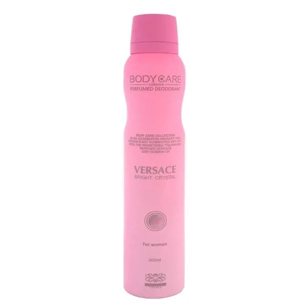 اسپری بدن زنانه بادی کر مدل Versace Bright Crystal خنک گلی