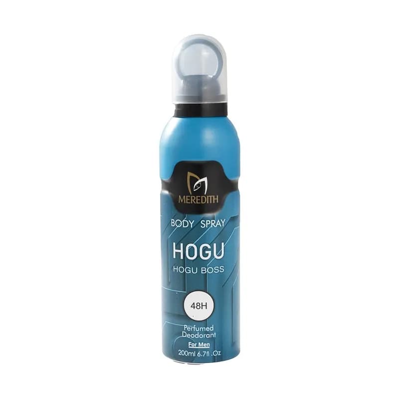 اسپری بدن مردانه مردیت مدل هوگو بوس | رایحه خنک 200ml