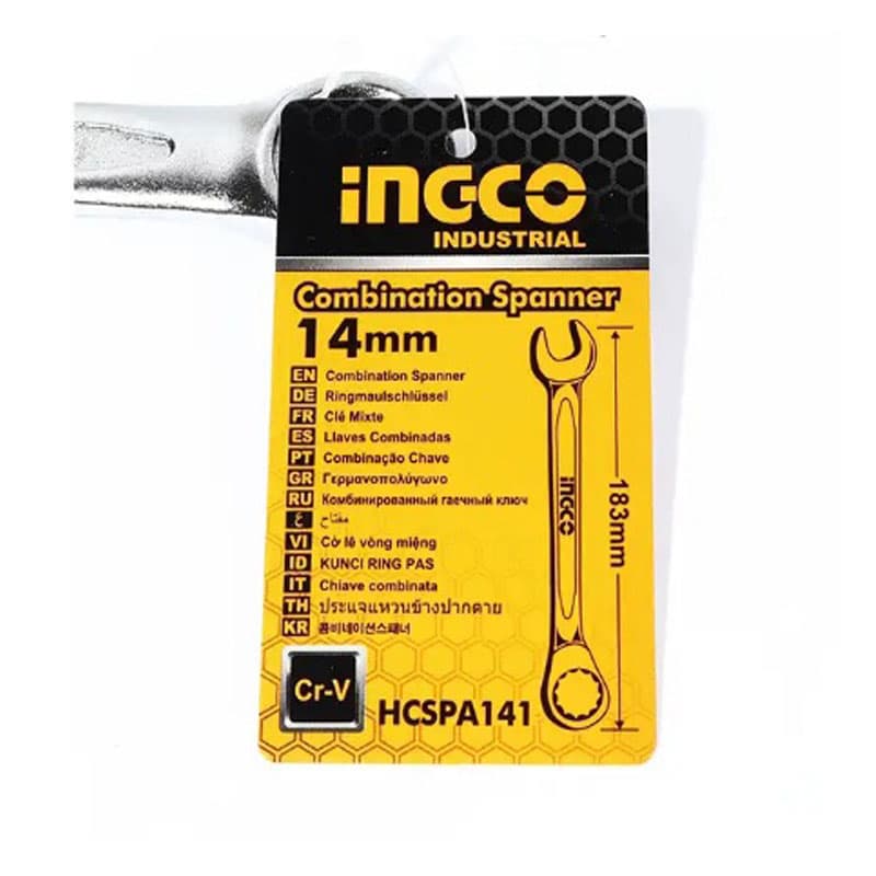 آچار یکسر رینگ و یکسر تخت سایز 14 اینکو مدل HCSPA141 — تصویر ۳