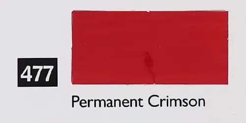 گواش وستا کد PermanentCrimson 477 حجم 30 میل — تصویر ۳