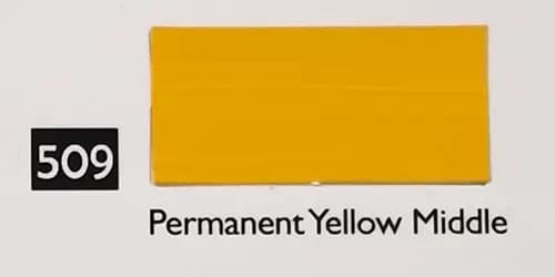گواش وستا کد 509 PermanentYellowMiddle حجم 30 میل — تصویر ۳