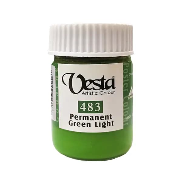 گواش وستا کد 483 PermanentGreenLight حجم 30 میل — تصویر ۲