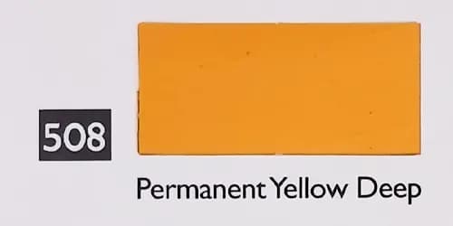 گواش وستا کد 508 PermanentYellow حجم 30 میل — تصویر ۳