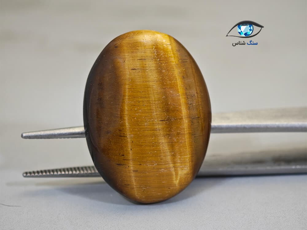 سنگ چشم ببر بیضی 6.7 گرم — تصویر ۴