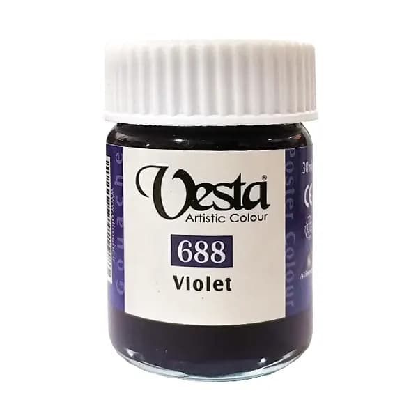 گواش وستا کد 688 Violet حجم 30 میل
