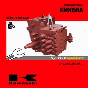 راهنماي تعميرات کنترل ولو کاوازاکي مدل KMX15RA