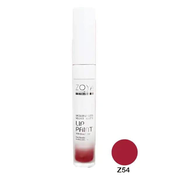 رژلب مایع مات زویا شماره Z54