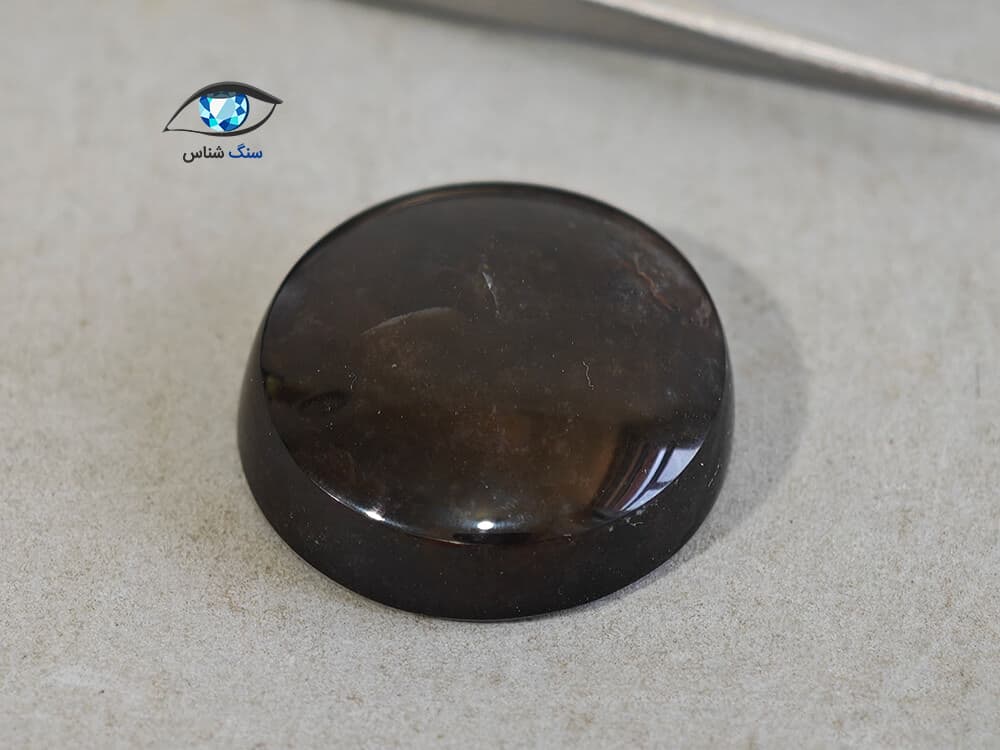 جزع سیاه طبیعی 2.3 گرم — تصویر ۲