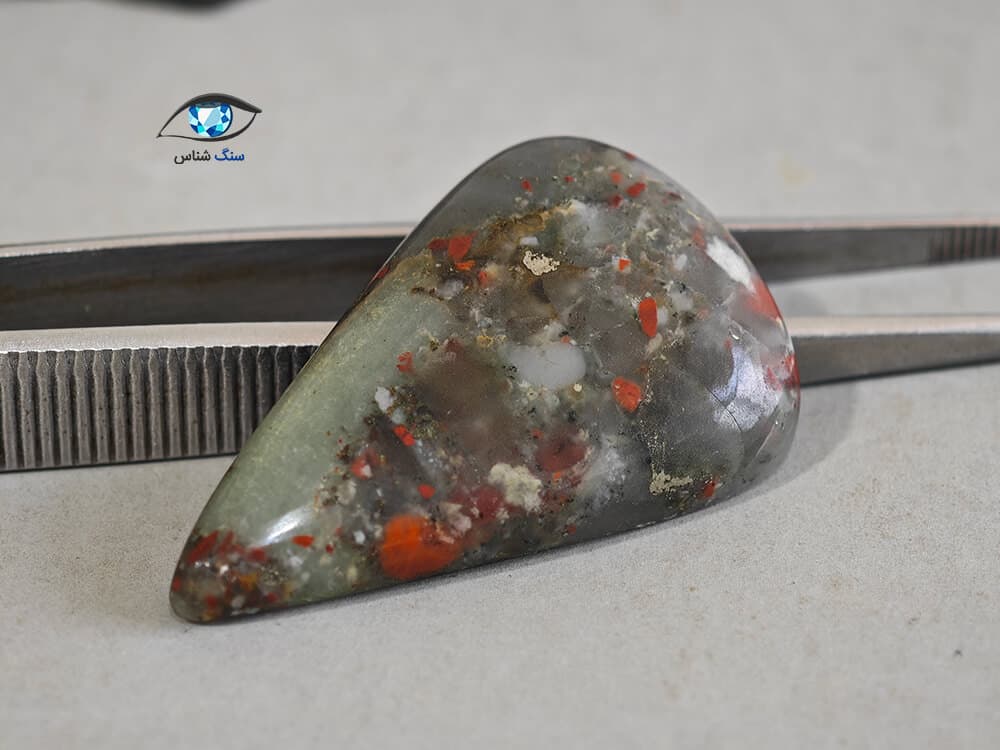 سنگ خون اشکی درشت 7.7 گرم