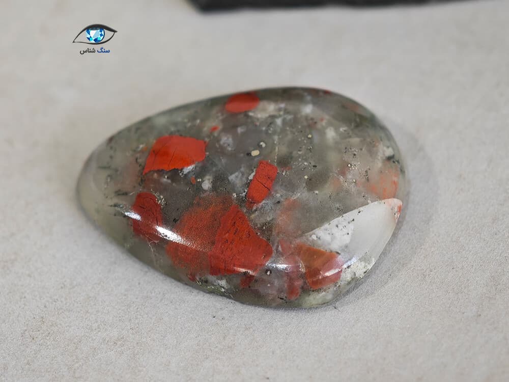 سنگ خون طبیعی 3.5 گرم — تصویر ۲