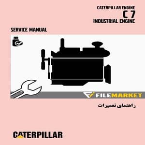 راهنماي تعميرات موتور کاترپیلار مدل C7 Industrial Engine