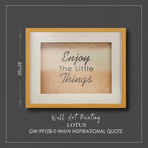 تابلو مدرن INSPIRATIONAL QUOTE کد GW-99108-WH N-E — تصویر ۴