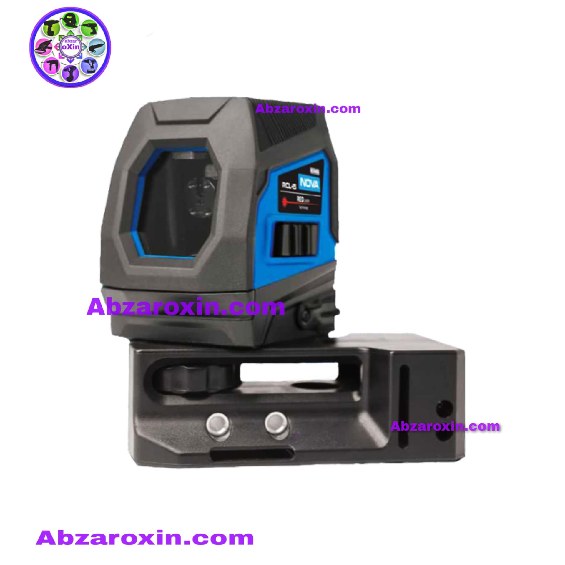 تراز لیزری شارژی نور قرمز دوخط نووا سری compact مدل 2630