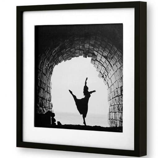 تابلو مدرن بالرین (SILHOUETTE OF BALLERINA) کد GW-99101-C — تصویر ۴