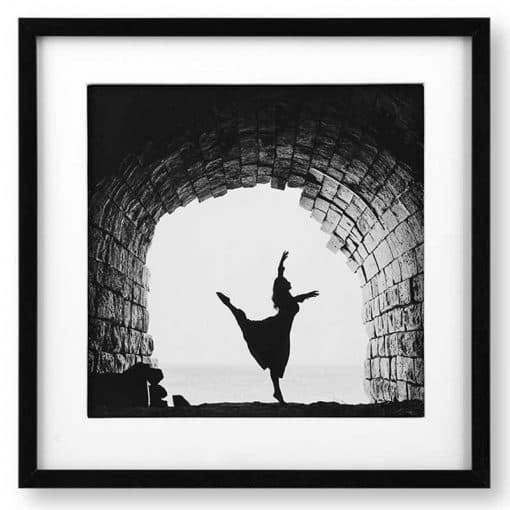 تابلو مدرن بالرین (SILHOUETTE OF BALLERINA) کد GW-99101-C