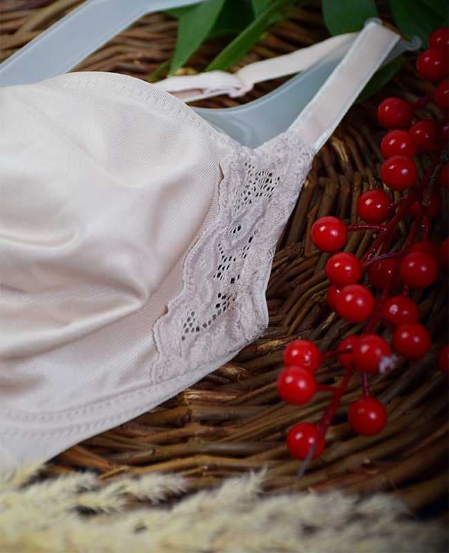 سوتین مینی مایزر ام آی کد164 رنگ کرم — تصویر ۵