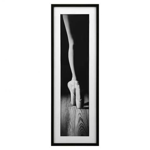 تابلو مدرن بالرین (LEGS ON POINTE) کد GW-99101-A-WH/BL