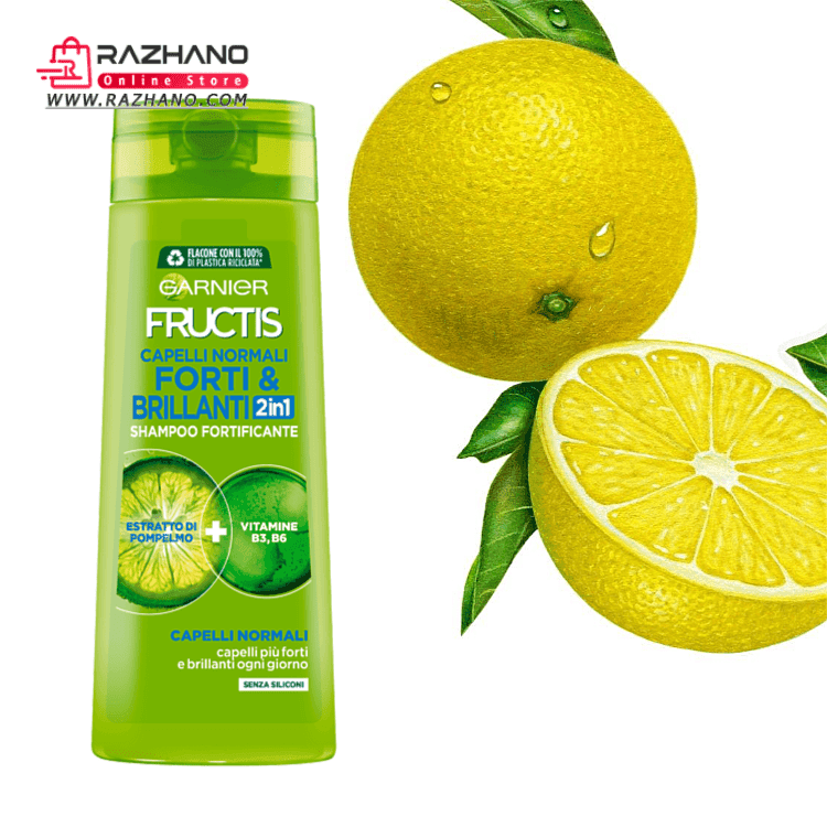 شامپو مو گارنیر مدل FORTI & BRILLANTI حجم 250 میلی لیتر — تصویر ۲