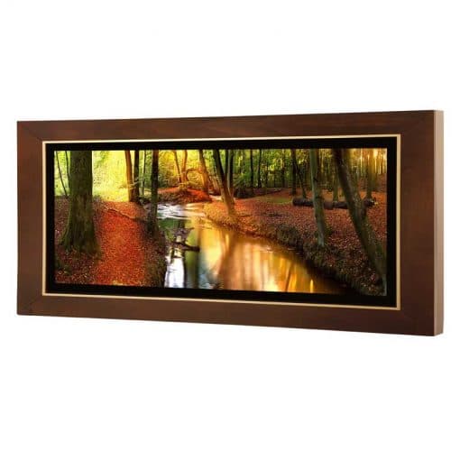 تابلو نقاشی پاییز و رودخانه FALL AND RIVER کد FWB-119X54-C — تصویر ۳