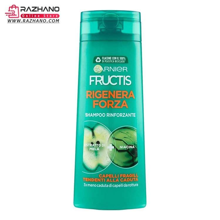 شامپو مو گارنیر مدل RIGENERA FORZA حجم 250 میلی لیتر
