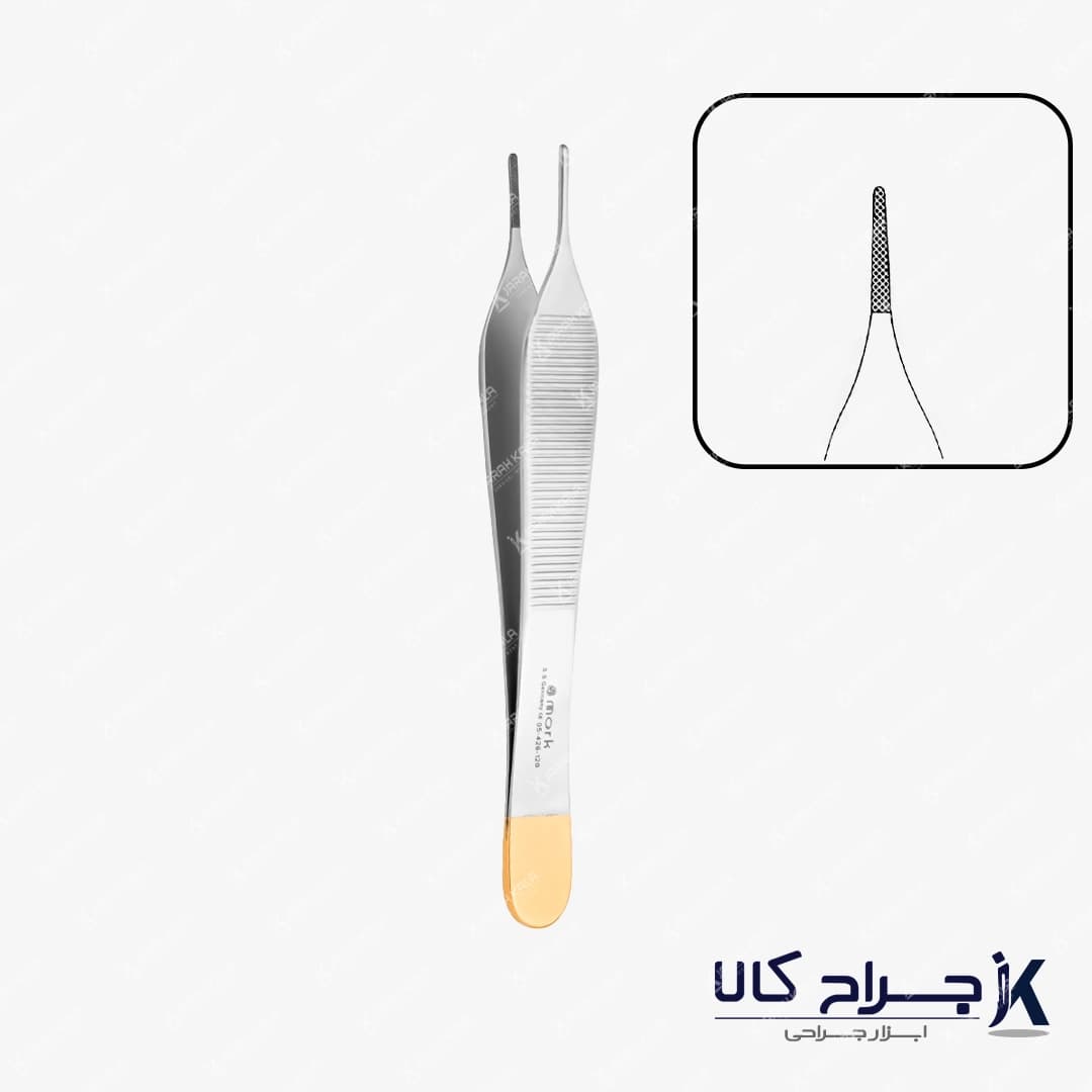 پنست آدسون بی دندانه کارباید ظریف MARK 12cm