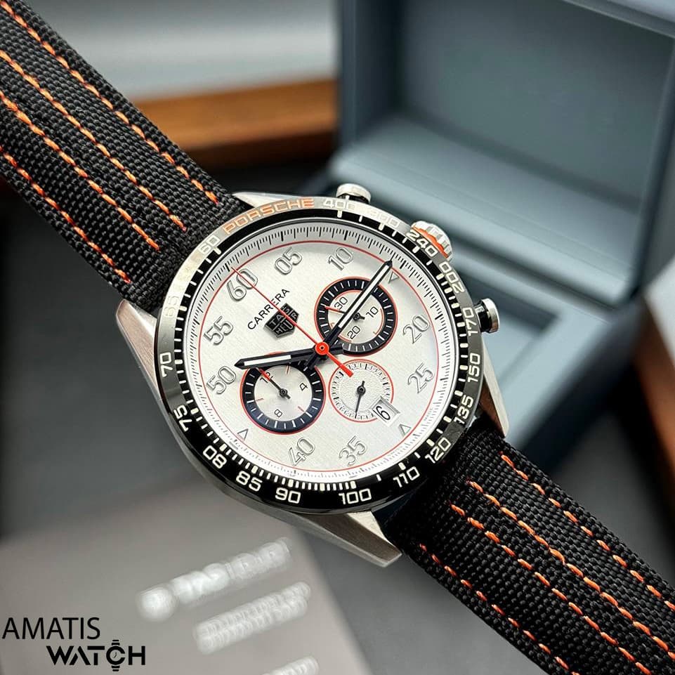 ساعت مچی مردانه تگ هویر Tagheuer Carrera Porsche 020477 — تصویر ۲