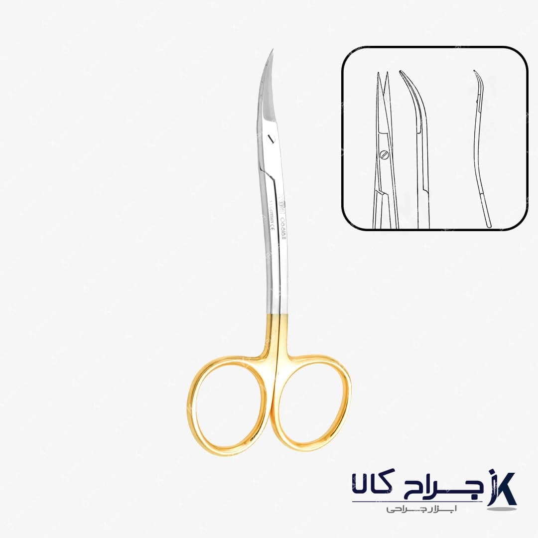 قیچی آیریس دسته کرو lagrange scissor — تصویر ۲