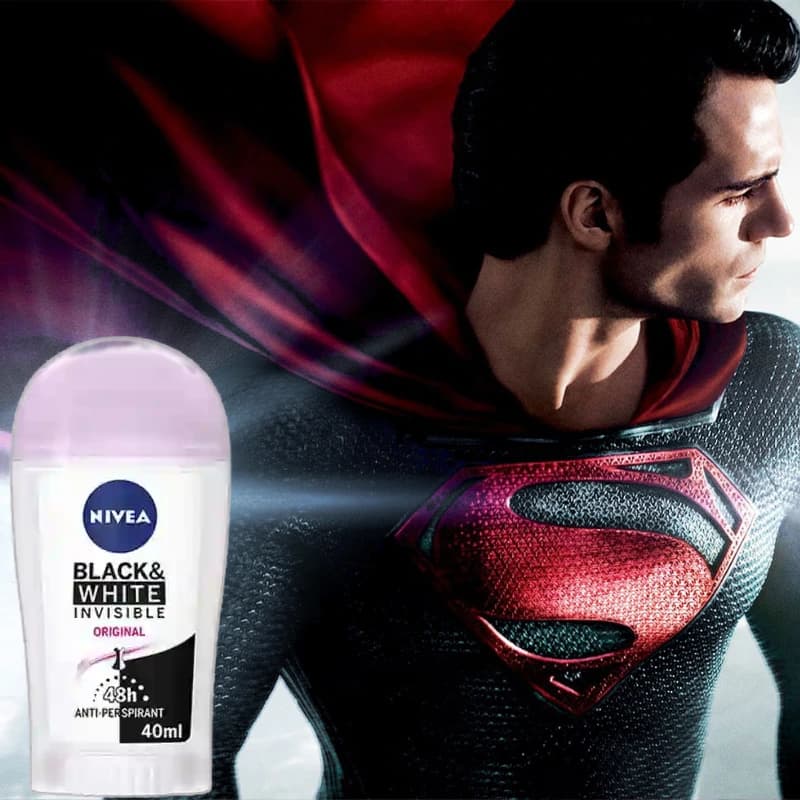 مام صابونی نیوا زنانه BLACK & WHAITE INVISIBLE CLEAR — تصویر ۴