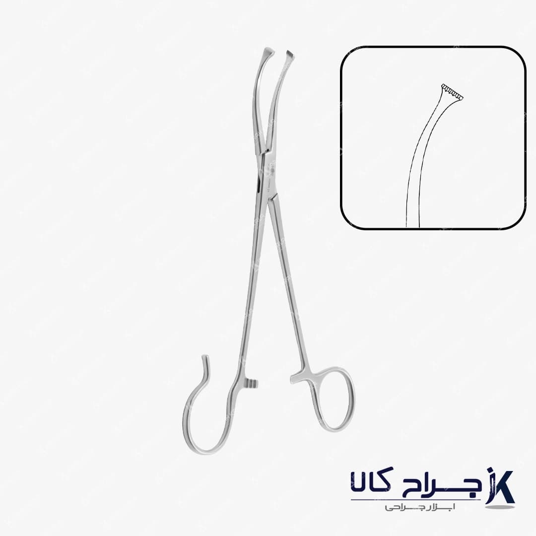پنس آلیس لوزه White Tonsil Seizing Forceps — تصویر ۲