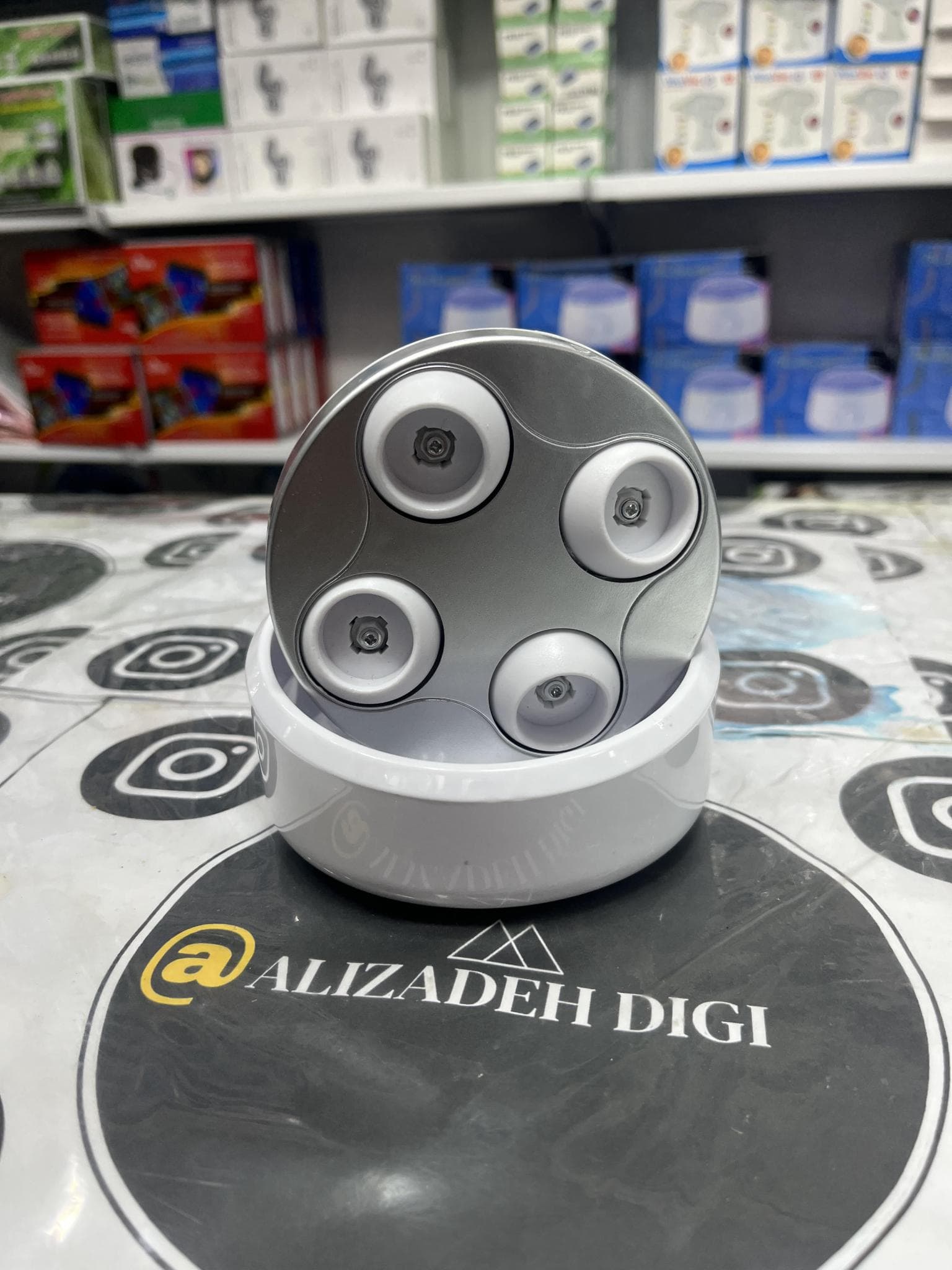ماساژور سر شارژی Scalp Massager مدل MZ-5568 — تصویر ۳