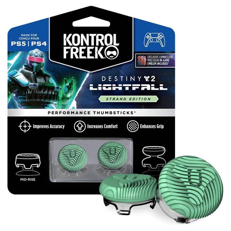 کاور آنالوگ کنترلر KontrolFreek مخصوص پلی استیشن – طرح Destiny 2 Lightfall Strand — تصویر ۲