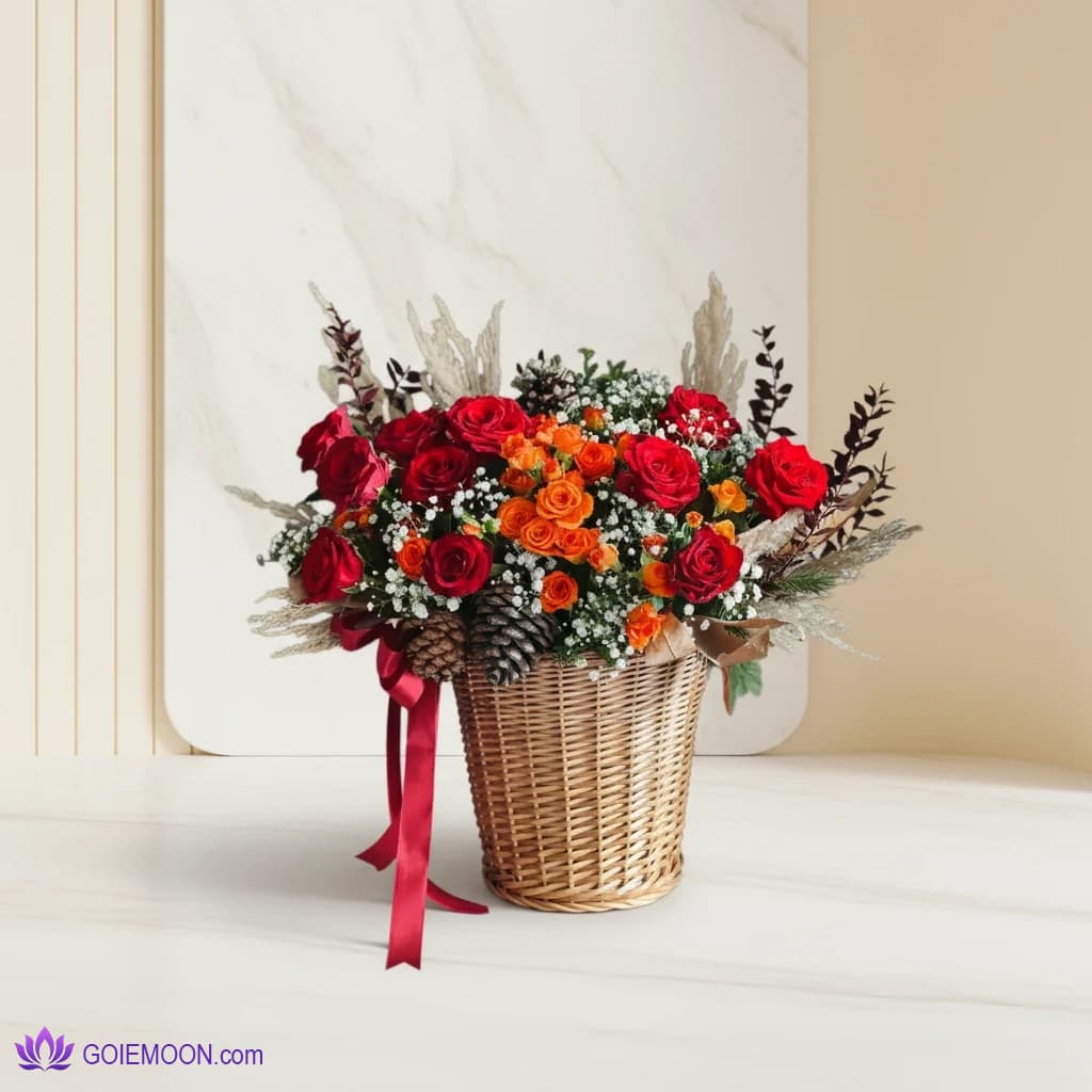 سبد گل قصیده