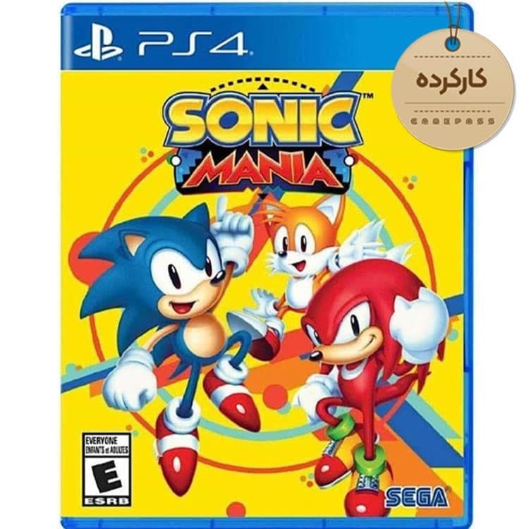 دیسک بازی Sonic Mania کارکرده – مخصوص PS4