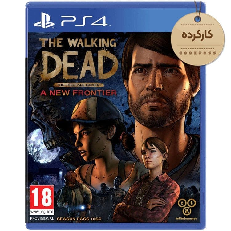 دیسک بازی The Walking Dead: A New Frontier کارکرده – مخصوص PS4