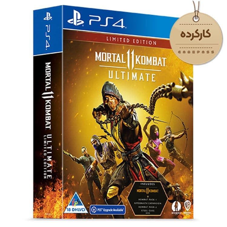دیسک بازی Mortal Kombat 11 Ultimate Limited Edition کارکرده – مخصوص PS4