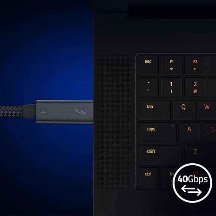 کابل 2 متری ریزر Razer Thunderbolt 4 — تصویر ۴