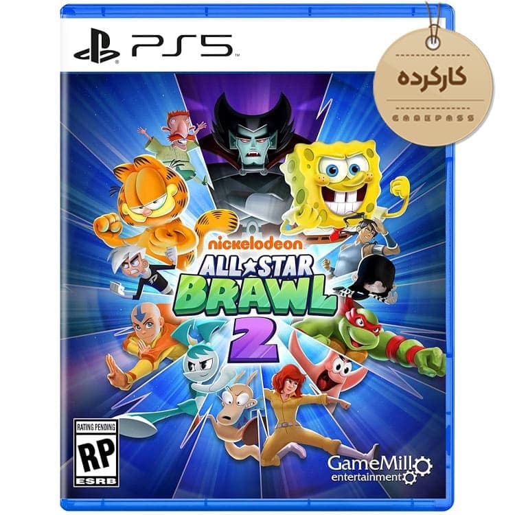 دیسک بازی Nickelodeon All-Star Brawl 2 کارکرده – مخصوص PS5