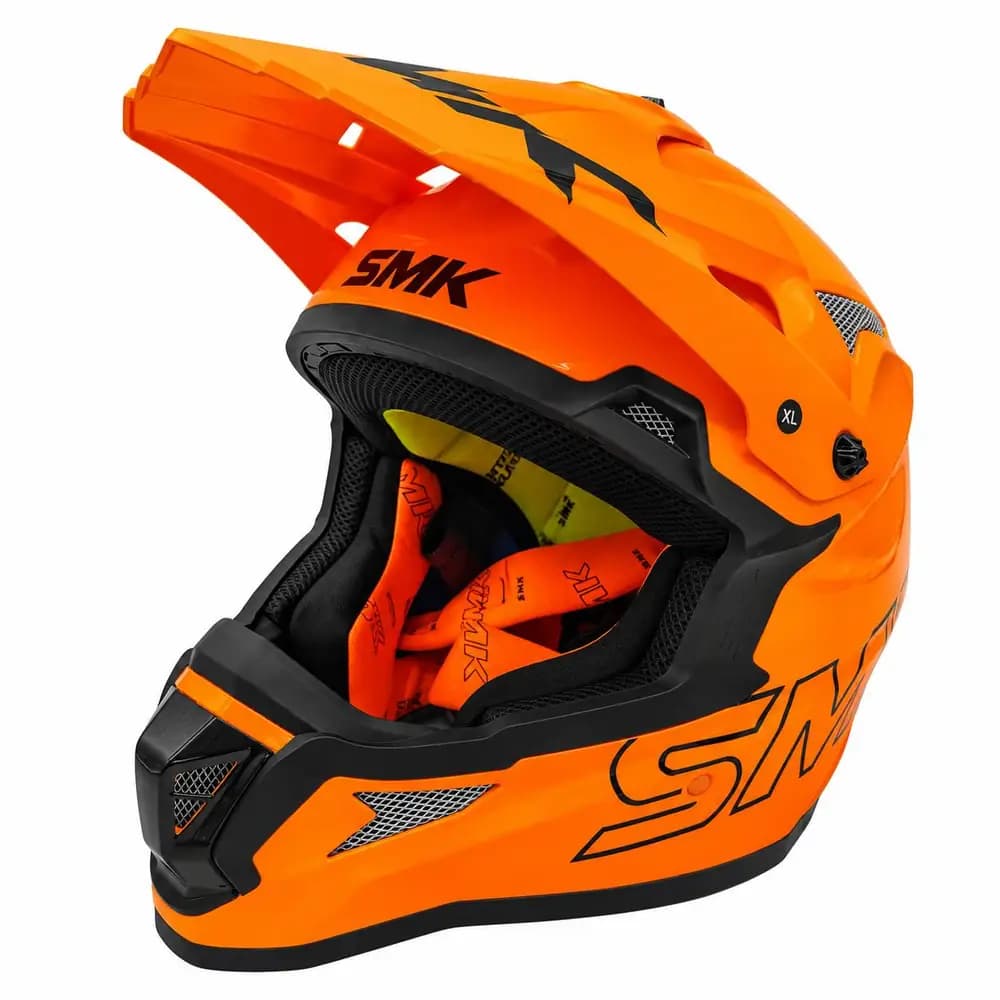 کلاه کراسی SMK مدل Allterra-S01 نارنجی