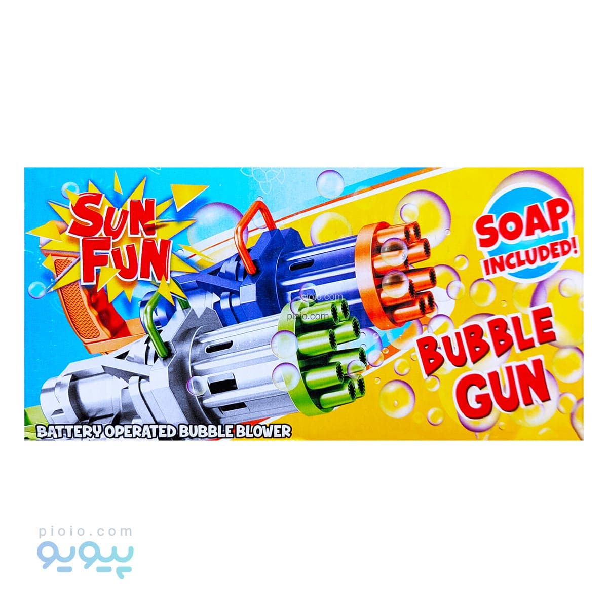 حباب ساز تفنگی Sun Fun آیتم 041083 تک و عمده
