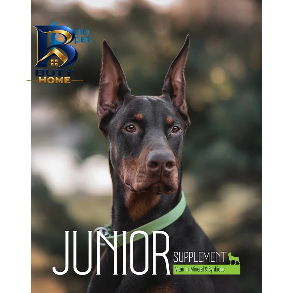 پودر مکمل سگ جوان و بالغ بایو پت مدل Junior وزن 400 گرم