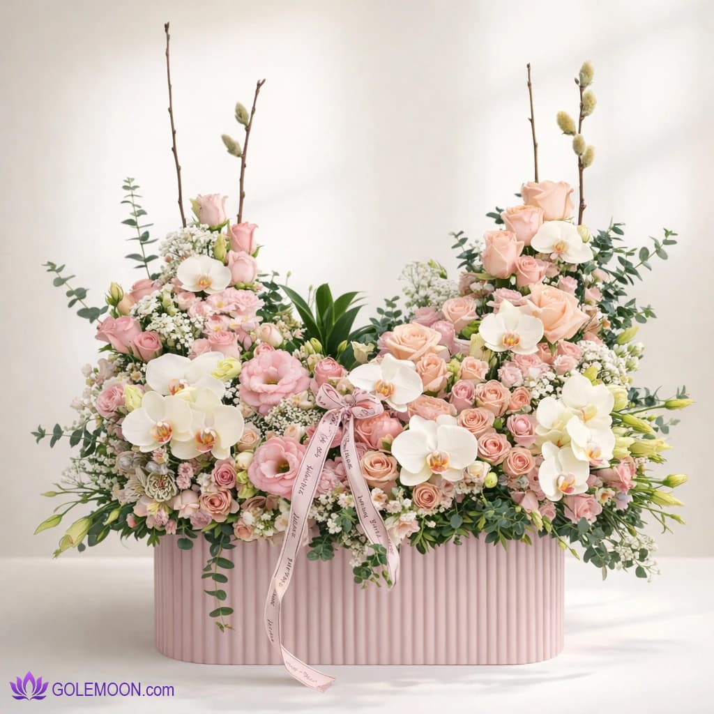 باکس گل پامینا