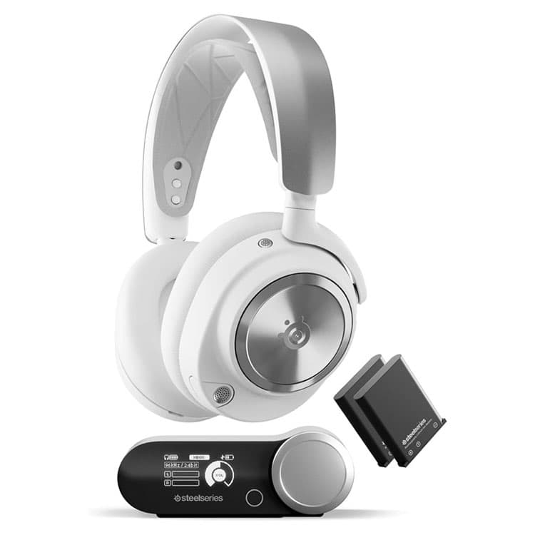 هدست بی سیم SteelSeries Arctis Nova Pro X – سفید