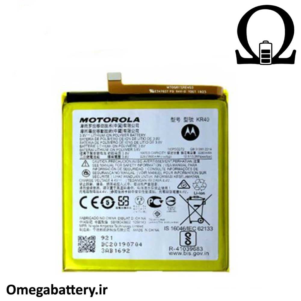 باتری اصلی موتورولا Motorola One Action – KR40 — تصویر ۲