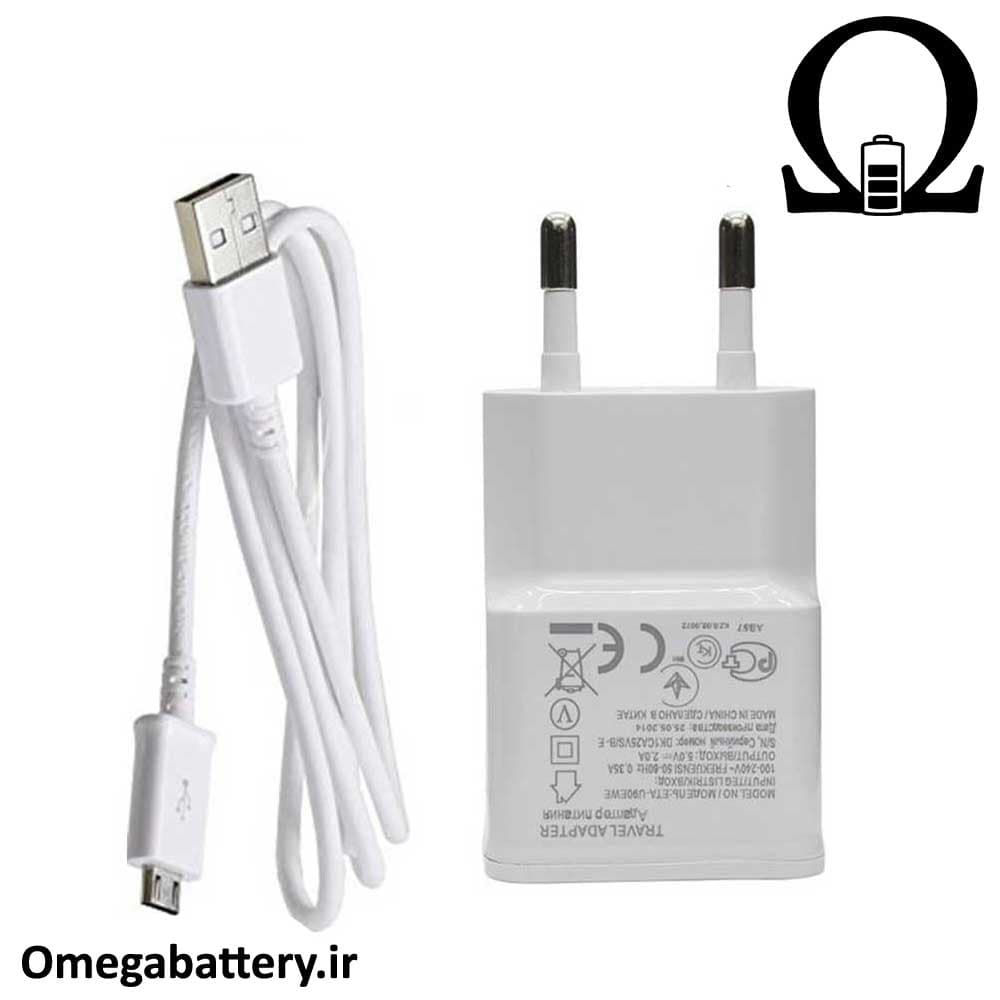 شارژر، کابل شارژ و آداپتور اصلی سامسونگ Samsung Galaxy J1 Ace