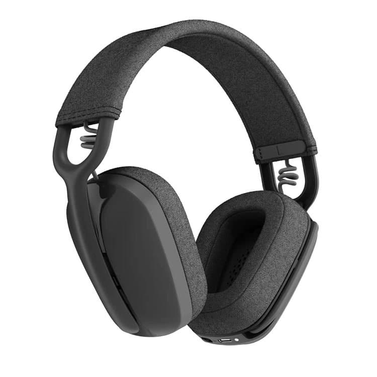 هدست بی سیم Logitech Zone Vibe 100 – مشکی — تصویر ۲