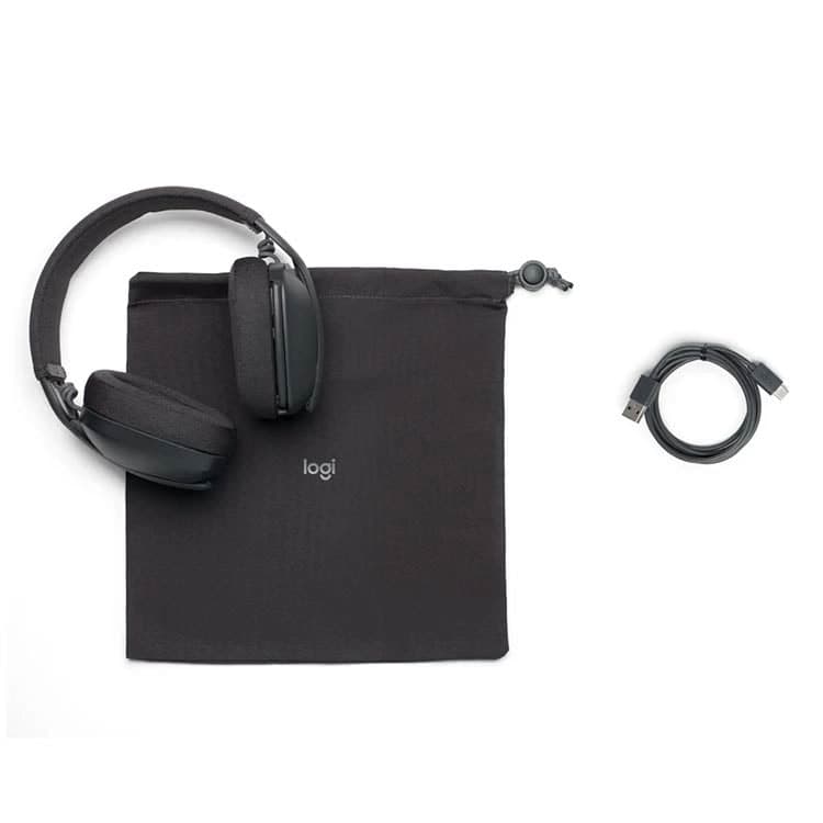 هدست بی سیم Logitech Zone Vibe 100 – مشکی — تصویر ۷